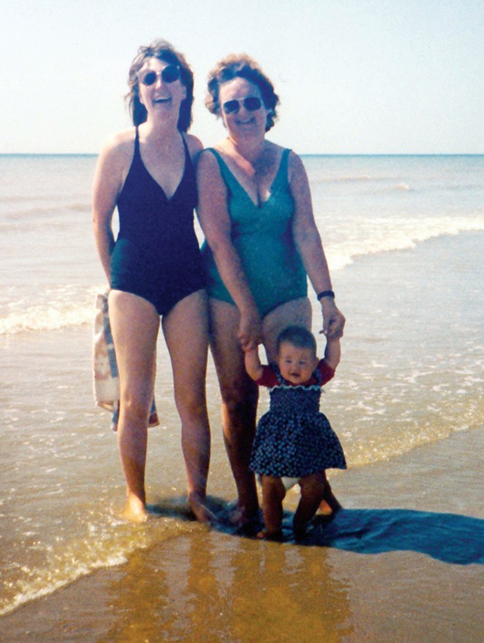 Me with my beautiful mama and grandma